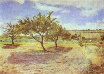  primitivism art painting - Apple Trees in Blossom Post Impressionism Primitivism Paul Gauguin scenery
